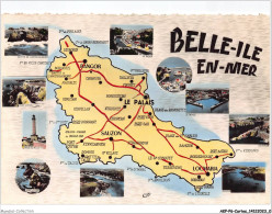 AKPP6-0449-CARTES - BELLE-ILE EN MER  - Landkarten