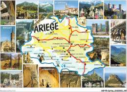 AKPP5-0438-CARTES - ARIEGE  - Cartes Géographiques