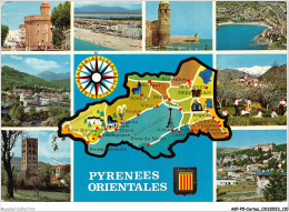 AKPP5-0423-CARTES - PYRENEES ORIENTALES  - Cartes Géographiques