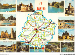 AKPP5-0428-CARTES - SARTHE  - Cartes Géographiques