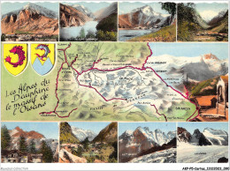 AKPP5-0413-CARTES - LES ALPES DU DAUPHINE  - Cartes Géographiques