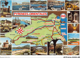 AKPP5-0412-CARTES - PYRENEES-ORIENTALES  - Cartes Géographiques