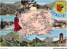 AKPP5-0383-CARTES - ITALIE - LA TARENTAISE  - Cartes Géographiques