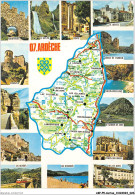 AKPP5-0381-CARTES - ARDECHE  - Cartes Géographiques