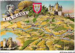 AKPP5-0377-CARTES - L'ANJOU  - Maps