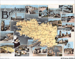 AKPP5-0368-CARTES - BRETAGNE  - Landkarten