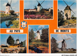AKPP4-0349-MOULIN - AU PAYS DE MONTS  - Windmills