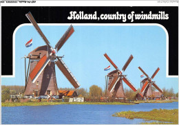 AKPP4-0339-MOULIN - HOLLAND - COUNTRY OF WINDMILLS  - Windmills