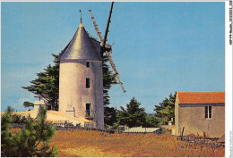 AKPP4-0341-MOULIN - ILE DE NOIRMOUTIER - LE MOULIN DE LA GUERINIERE  - Windmills