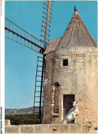 AKPP4-0321-MOULIN - MOULIN DE A-DAUDET ET LA CHEVRE DE M-SEGUIN  - Moulins à Vent