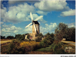 AKPP3-0263-MOULIN - MOULIN DANS LE MARAIS  - Windmühlen