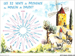 AKPP3-0267-MOULIN - LES 32 VENTS DE PROVENCE AU MOULIN DE DAUDET  - Windmühlen
