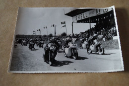 Superbe Ancienne Grande Photo,Course De Moto,17,5 Cm. Sur 12,5 Cm.,pour Collection,collector - Sport