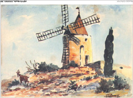 AKPP3-0248-MOULIN - FONTVIELLE - LE MOULIN DE DAUDET   - Windmühlen