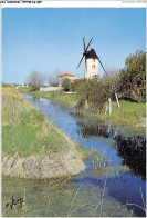 AKPP3-0265-MOULIN - MOULIN DANS LE MARAIS  - Windmühlen