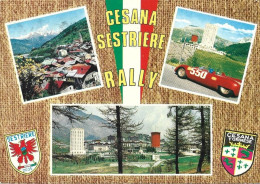 RALLY - CESANA / SESTRIERE - 3 VEDUTE - 1971 - Rallye