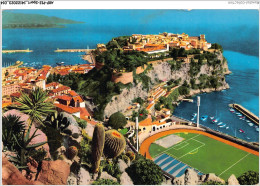 AKPP12-0838-SPORT - PRINCIPAUTE DE MONACO - LE PORT - LE ROCHER ET LE STADE LOUS II  - Voetbal