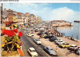 AKPP9-0767-AUTOMOBILE - LE TREPORT - LE QUAI FRANCOIS 1er ET L'AVANT-PORT  - Autres & Non Classés