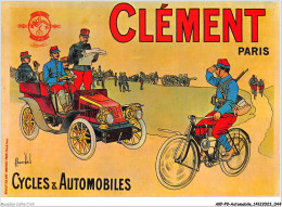 AKPP9-0743-AUTOMOBILE - CYCLES-AUTOMOBILES - CLEMENT PARIS  - Autres & Non Classés