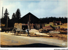 AKPP8-0667-METIER - SCIERIE DANS LE HAUT-JURA  - Paysans