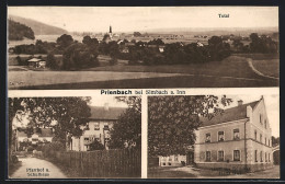 AK Prienbach / Stubenberg, Gasthaus Edmeier Von Hans Dietl, Pfarrhof U. Schulhaus  - Sonstige & Ohne Zuordnung