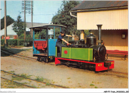 AKPP7-0603-TRAIN - MUSEE DES TRANSPORT DE PITHIVIERS - LOCOMOTIVE 020T SCHNEIDER CONSTRUITE EN 1870  - Trenes
