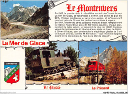 AKPP7-0598-TRAIN - CHAMONIX - MONT-BLANC - LA MER DE GLACE ET LE MONTENVERS  - Trenes