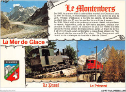 AKPP7-0589-TRAIN - CHAMONIX - MONT-BLANC - LA MAR DE GLACE ET LE MONTENVERS  - Eisenbahnen