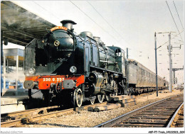 AKPP7-0555-TRAIN - CHEMINS DE FER REGIONAUX ET URBAINS - TRAIN SPECIAL F-AC-S EN GARE D'AMIENS EN 1979 - Trains