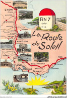 AKPP6-0529-CARTES - LA ROUTE DU SOLEIL  - Maps