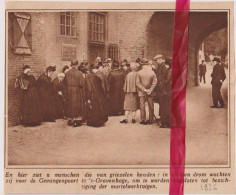 Den Haag - Gevangenenpoort - Orig. Knipsel Coupure Tijdschrift Magazine - 1926 - Unclassified