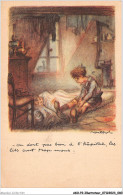 AKOP2-0155-ILLUSTRATEUR - POULBOT - On Dort Pas Bien A L'hopital - Les Lits Sont Trop Mous - Poulbot, F.