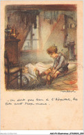 AKOP2-0142-ILLUSTRATEUR - POULBOT - On Dort Pas Bien A L'hopital - Les Lits Sont Trop Mous - Poulbot, F.