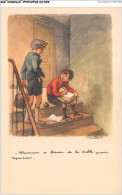AKOP2-0117-ILLUSTRATEUR - POULBOT - Maman A Besoin De La Table Pour Repasser - Poulbot, F.