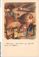 AKOP2-0120-ILLUSTRATEUR - POULBOT - Maman - Le Cochon Qui Fouille Dans Le Buffet - Poulbot, F.