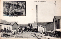 BROUSSEVAL  -  Usines  -  2 Vues - Intérieur & Extérieur - Autres & Non Classés