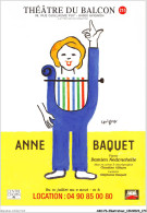 AKOP6-0544-ILLUSTRATEUR - SAVIGNAC - Theatre Du Balcon - Anne Baquet - Savignac