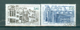FRANCE - N°2471 Er 2472 Oblitéré - Europa. Architecture Moderne. - 1987
