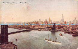 R178631 Brooklyn Bridge And New York. H.H. Tammen Co - Wereld
