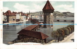 R179490 Luzern. Kapellbrucke U. Wasserthurm. Louis Glaser - Wereld