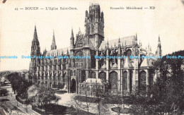 R179494 Rouen. L Eglise Saint Ouen. Ensemble Meridional. ND. No 23 - Wereld
