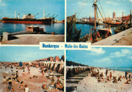 France Dunkerque Malo Les Bains Ship Beach - Dunkerque