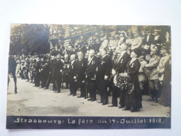 2024 - 2109  STRASBOURG  :  La Fête Du 14 Juillet 1919  -  CARTE PHOTO   XXX - Strasbourg