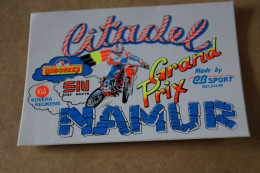 Motocross Citadelle De Namur,Moto,original Autocollant, 100 Mm./73 Mm. - Sports