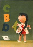 H2919 - TOP Glückwunschkarte Schulanfange - Figur Puppe Mädchen - Bild Und Heimat Reichenbach DDR - Children's School Start