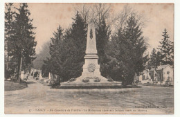 54 . NANCY . CIMETIERE DE PREVILLE . MONUMENT AUX MORTS DE 1870/1871 - Nancy
