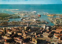 France Dunkerque City Hall Commerce Harbour Aerial - Dunkerque