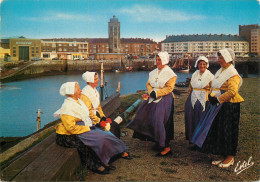 France Dunkerque Bazennes Traditional Costume In Harbour - Dunkerque