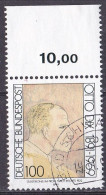 (BRD 1991) Mi. Nr. 1573 O/used Oberrand (BRD1-11) - Gebraucht