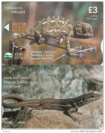 CYPRUS - European Chameleon, Troodos Lizard, 04/02, Used - Autres & Non Classés